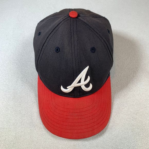 Atlanta Braves vintage new era SnapBack baseball cap hat - Picture 3 of 8